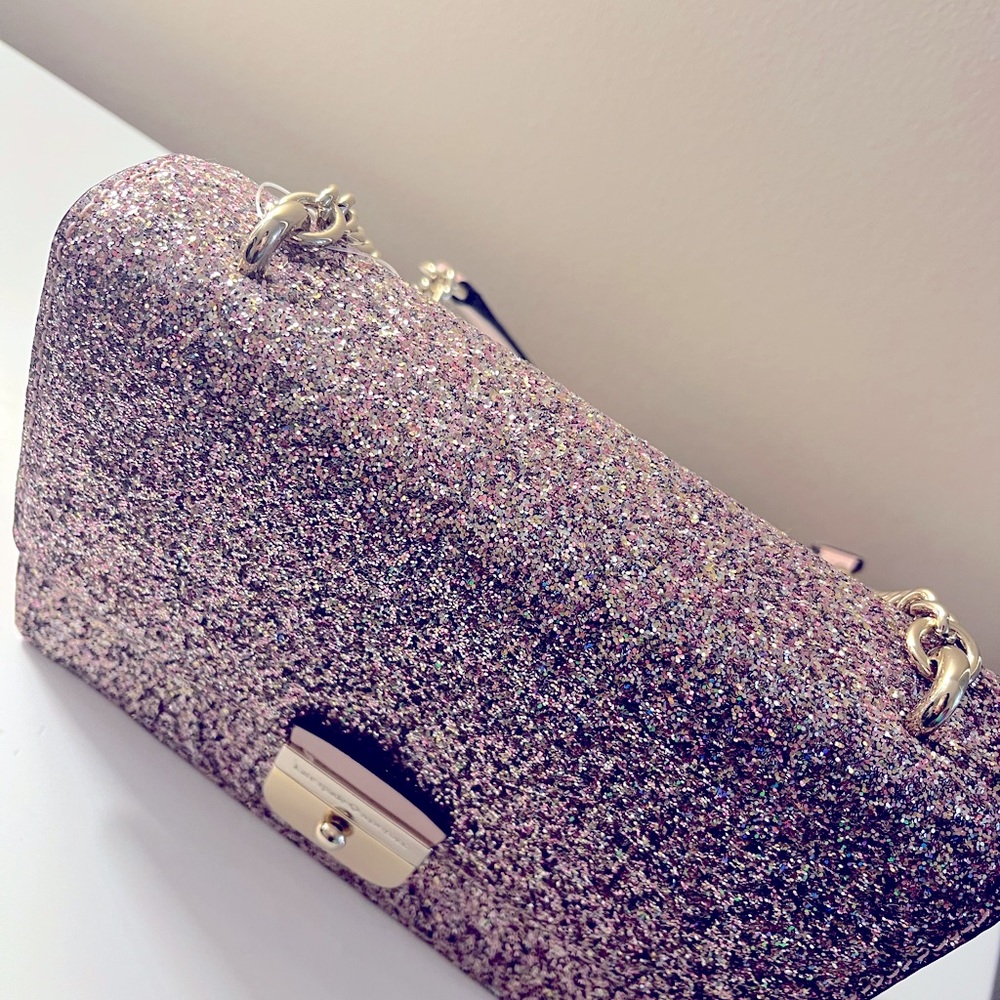 Kate Spade Pink Glitter Mini Bag